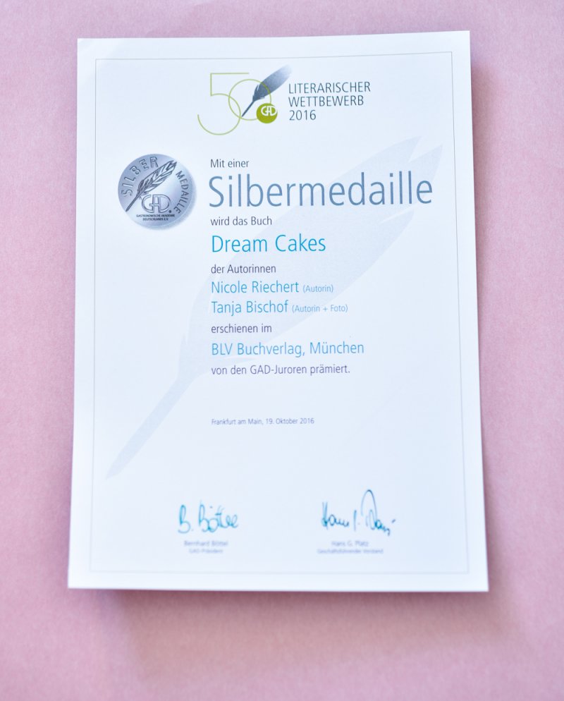 Silbermedaille Cake Dream